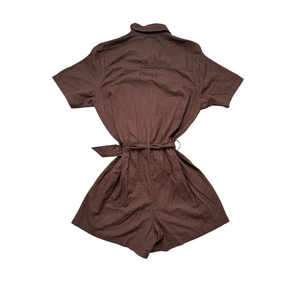 Abercrombie & Fitch Tan Romper Tall - Picture 2 of 4